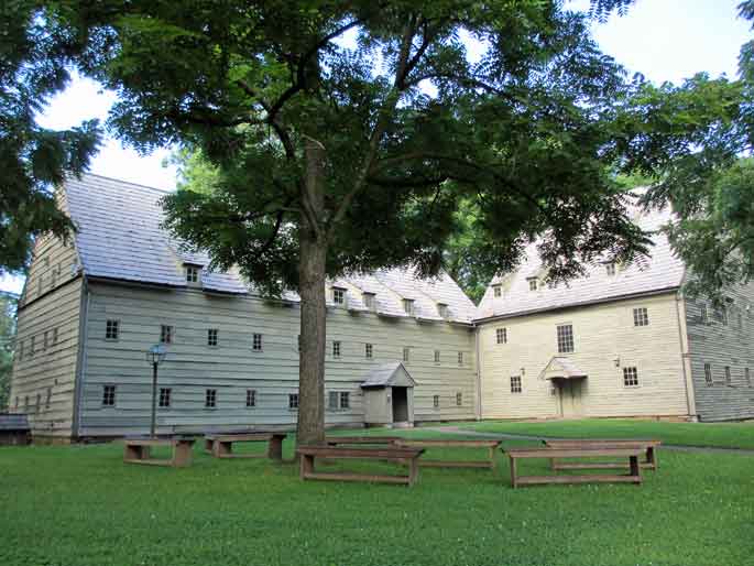 A trip to the historic Ephrata Cloister is one of many interesting things to do in Ephrata PA while you stay at the beautiful 1777 Americana Inn Bed and Breakfast. 